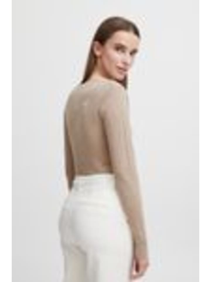 

B. young BYMMPIMBA1 Кардиган приталенного кроя, цвет «Цементный меланж»