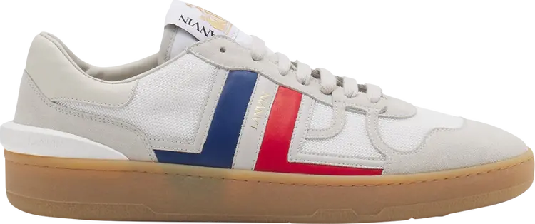 

Кроссовки Lanvin Clay Low 'White Red Blue', белый