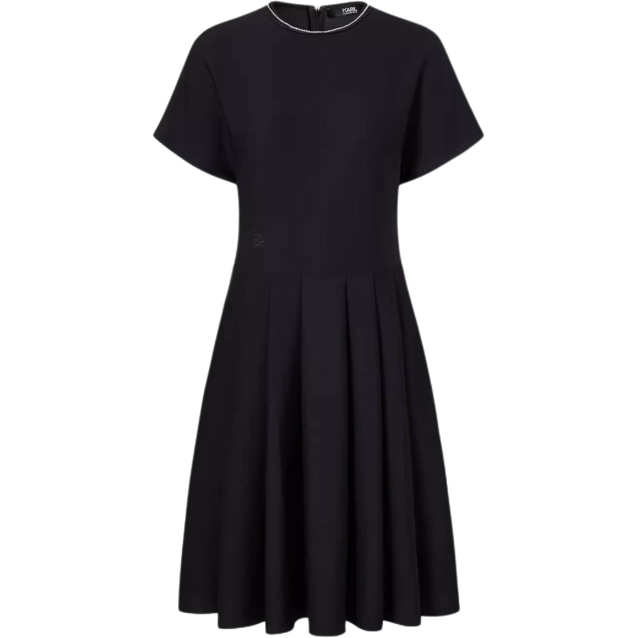 

KARL LAGERFELD / Karl Lagerfeld Jeans Платье с короткими рукавами KARL LAGERFELD женское черное