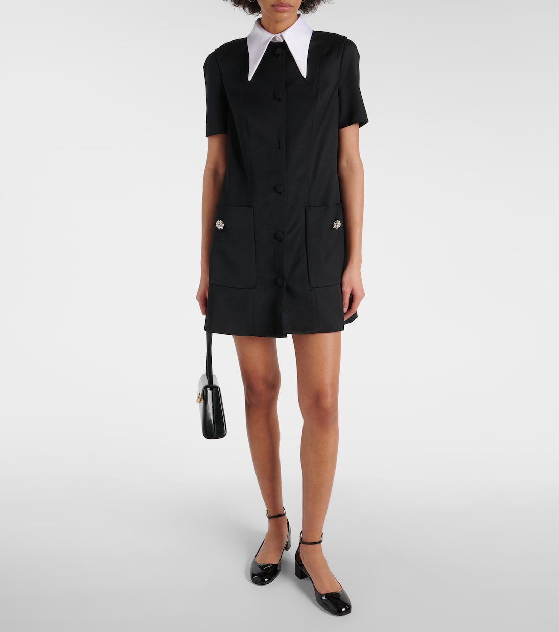 Лакированные туфли-лодочки Prada, черный — фото 2