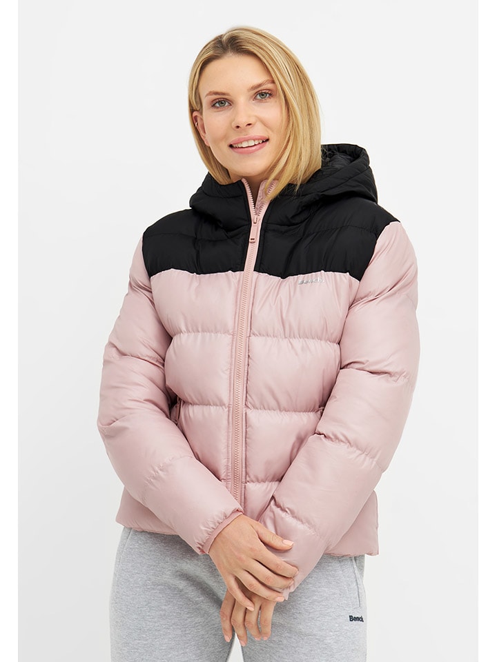 

Пуховик Bench, цвет rosa/schwarz