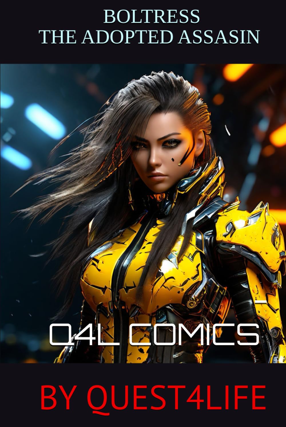 

BOLTRESS THE ADOPTED ASSASIN: BY QUEST4LIFE (Independently published)