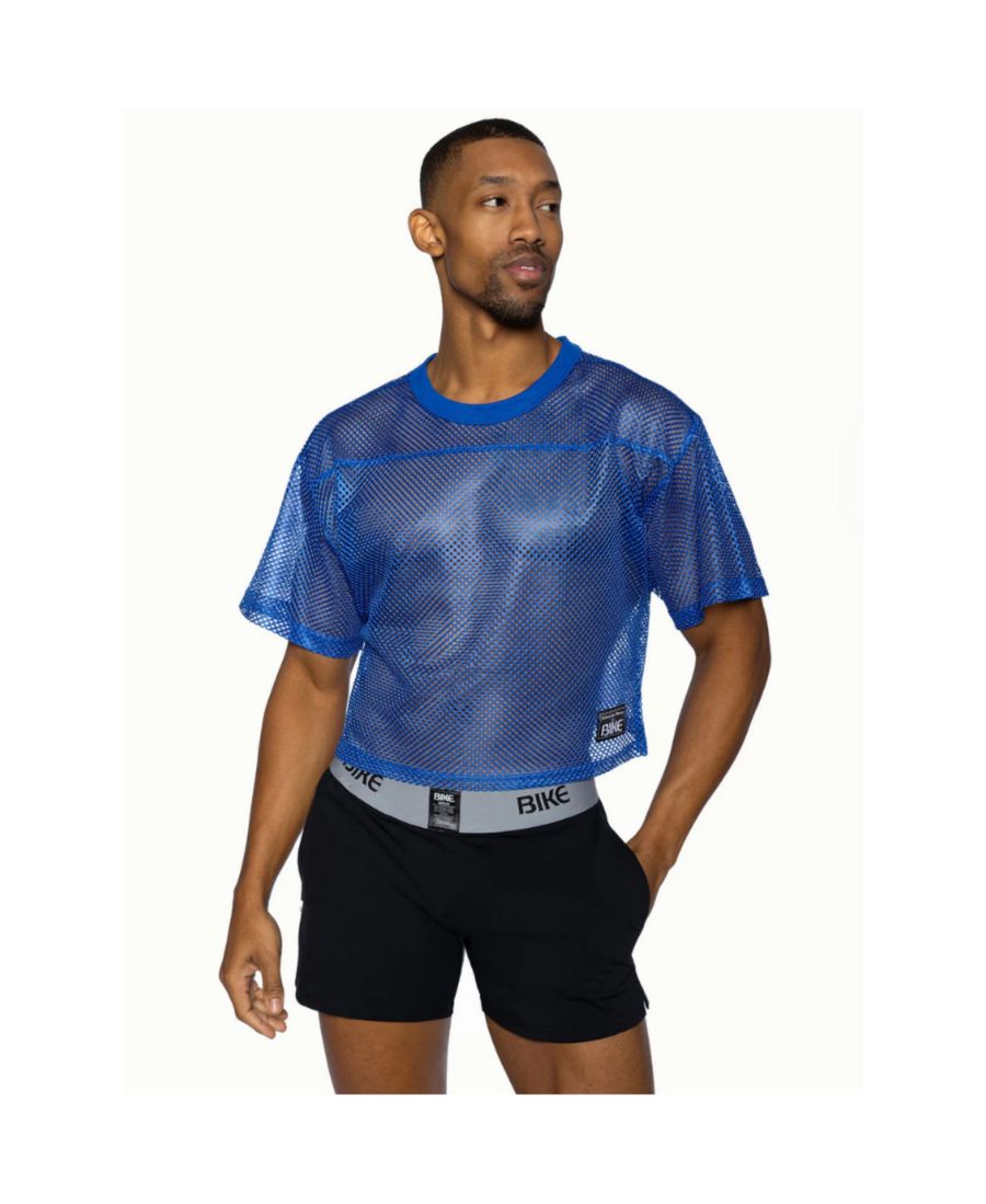 

Мужская тренировочная футболка с коротким рукавом BIKE Athletic, Blue, Синий, Мужская тренировочная футболка с коротким рукавом BIKE Athletic, Blue