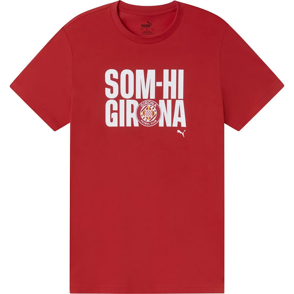 

Футболка с коротким рукавом Puma Som-Hi Girona FC Junior, красный