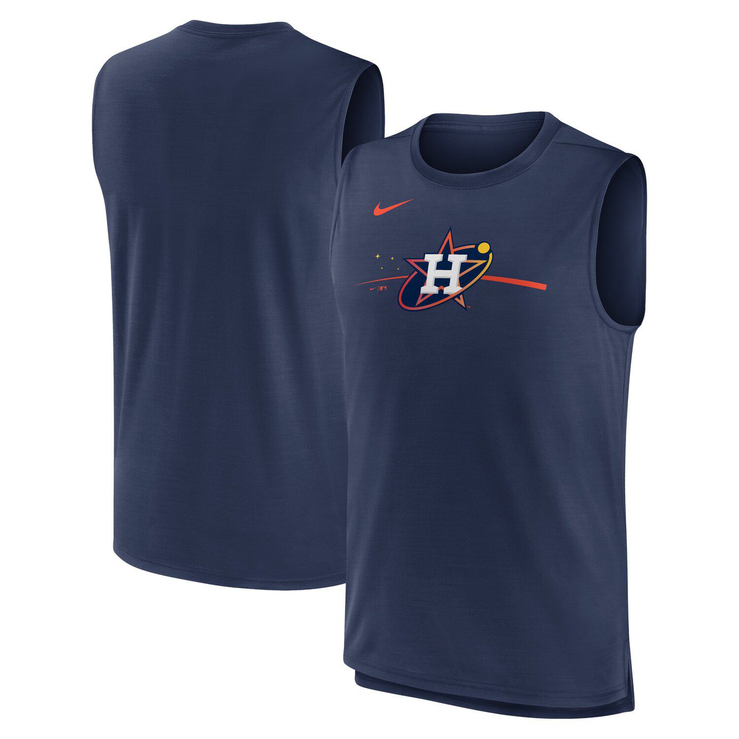 

Мужская темно-синяя майка Houston Astros City Connect Muscle Tank Top Nike, Синий, Мужская темно-синяя майка Houston Astros City Connect Muscle Tank Top Nike