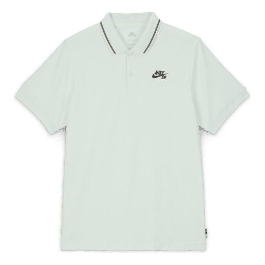 

Рубашка поло sb dri-fit adv short-sleeve skate polo 'federation agnostic' Nike, зеленый