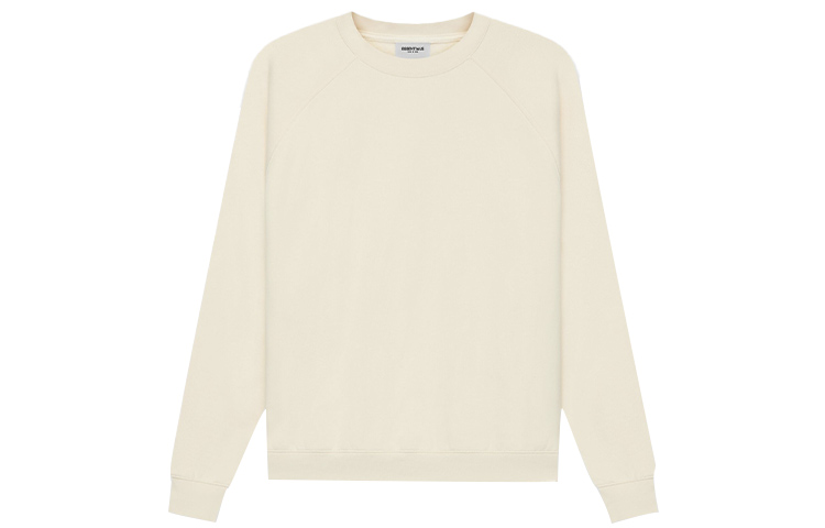 Толстовка с капюшоном Fear Of God Essentials, кремовый масляный крем — фото 3