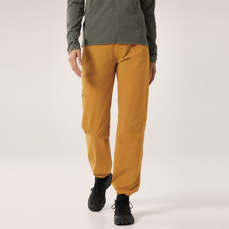Легкие спортивные брюки Arc'teryx Gamma, цвет Yukon Yellow/Yukon — фото 3