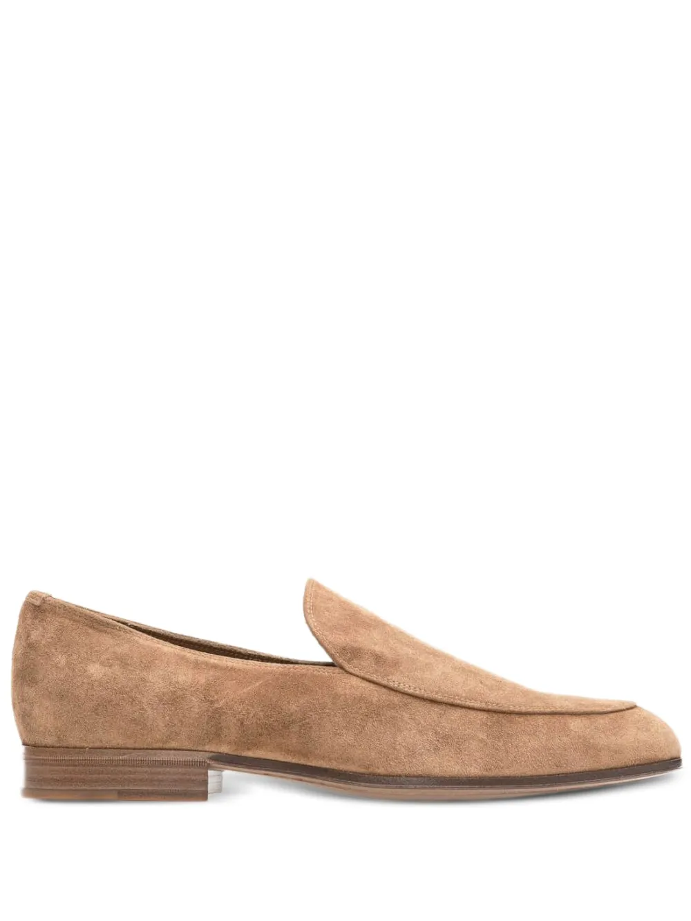 

Замшевые кожаные лоферы Gianvito Rossi, коричневый
