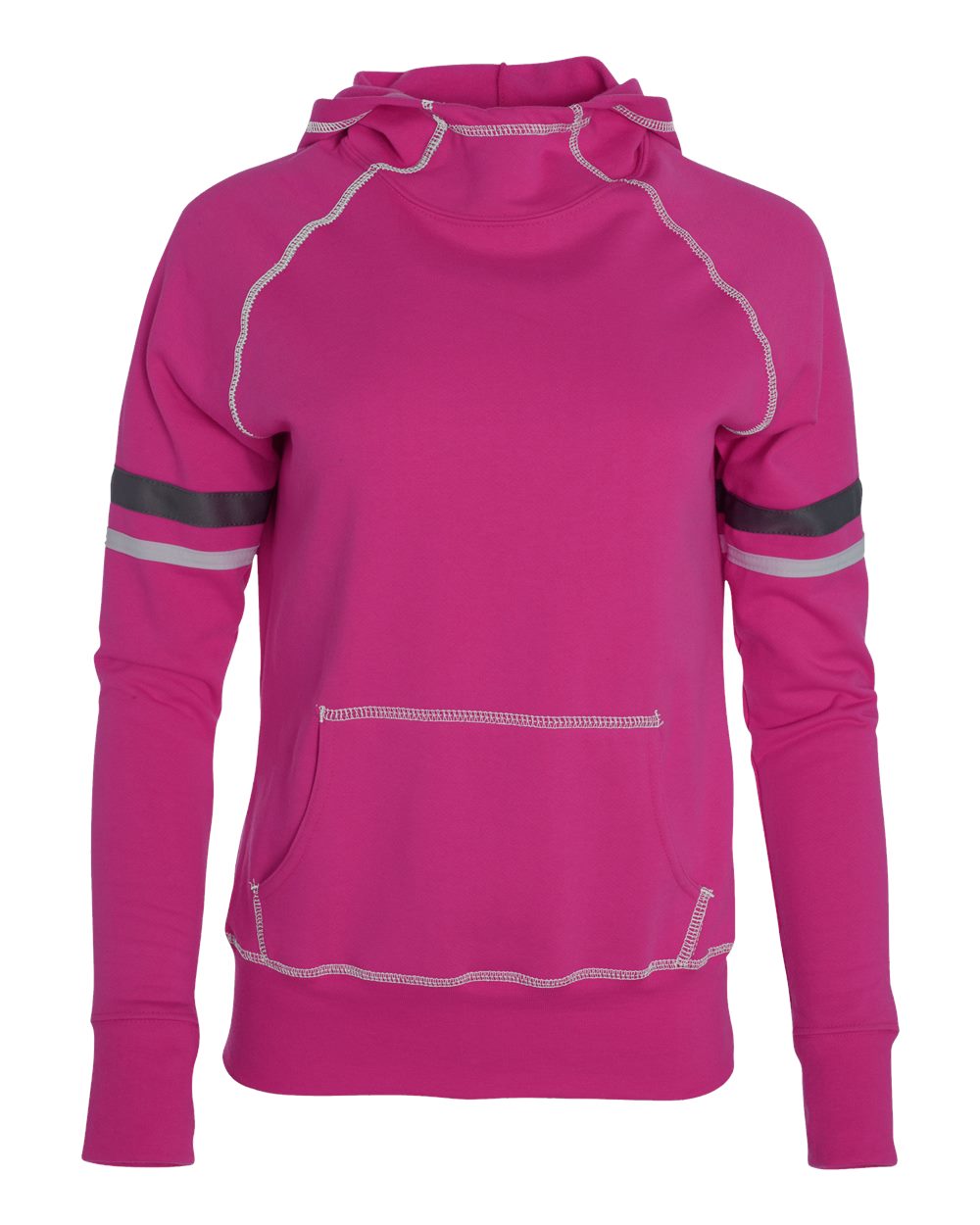 

Толстовка Spry для девочек и мужчин Augusta Sportswear, цвет power pink/ white/ graphite