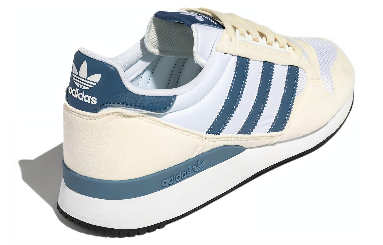 Кроссовки Adidas Originals ZX 500 Lifestyle Unisex, белый/синий — фото 4