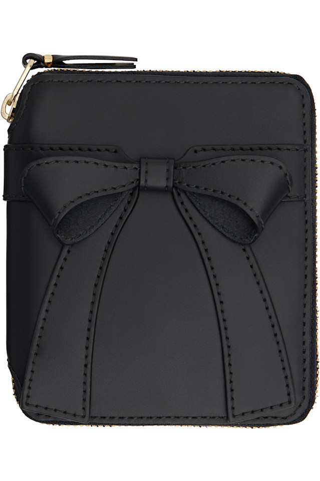 

Кошелёк с большим бантом Comme Des Garçons Wallets, черный