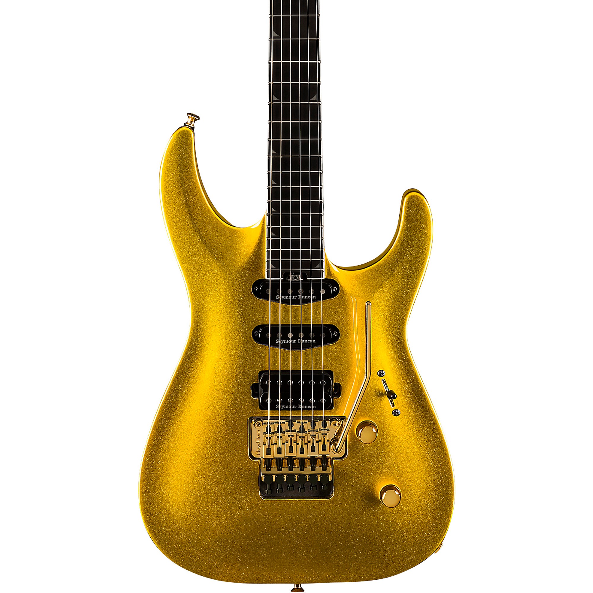 

Электрогитара Jackson Pro Plus Series Soloist SLA3, золотые слитки