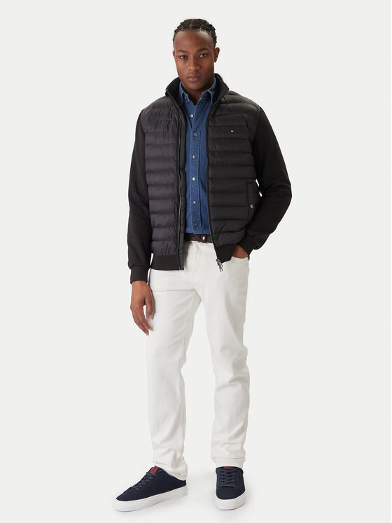 Демисезонная куртка regular fit Mix Media Ess MW0MW41329 Tommy Hilfiger, черный — фото 2