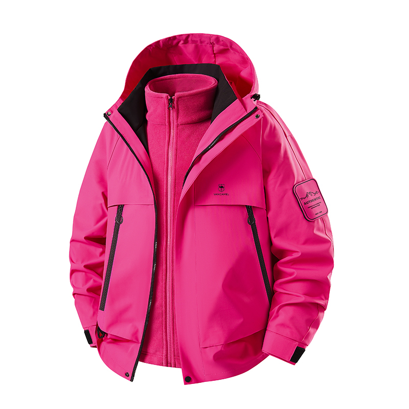 

Куртка Unisex Hooded Moderate Workwear VanCamel, розовый красный