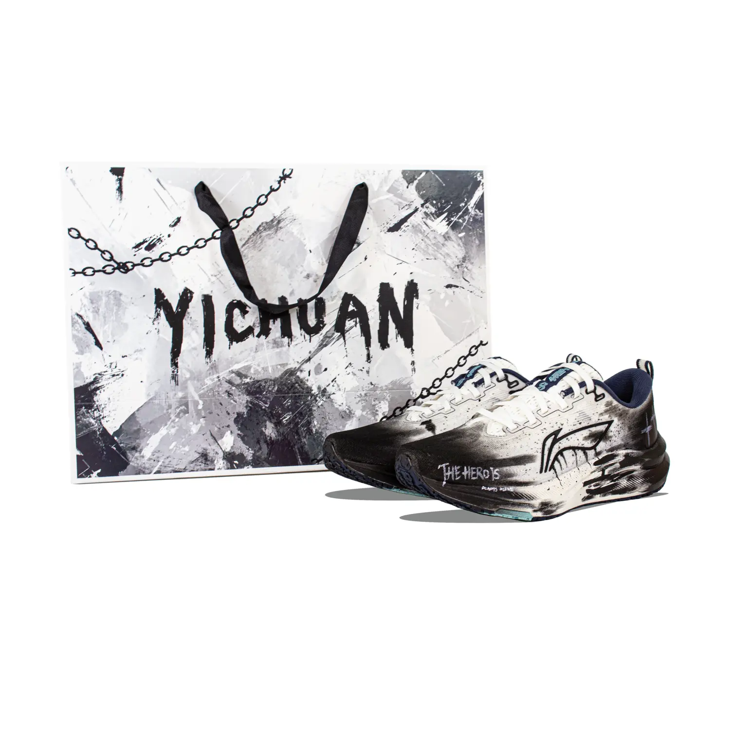 

LINING Лининг Red Hare 8 Износостойкие Дышащие Противоскользящие Низкие Тренировочные Беговые Кроссовки Мужские Черно-Белые Черные, цвет Black