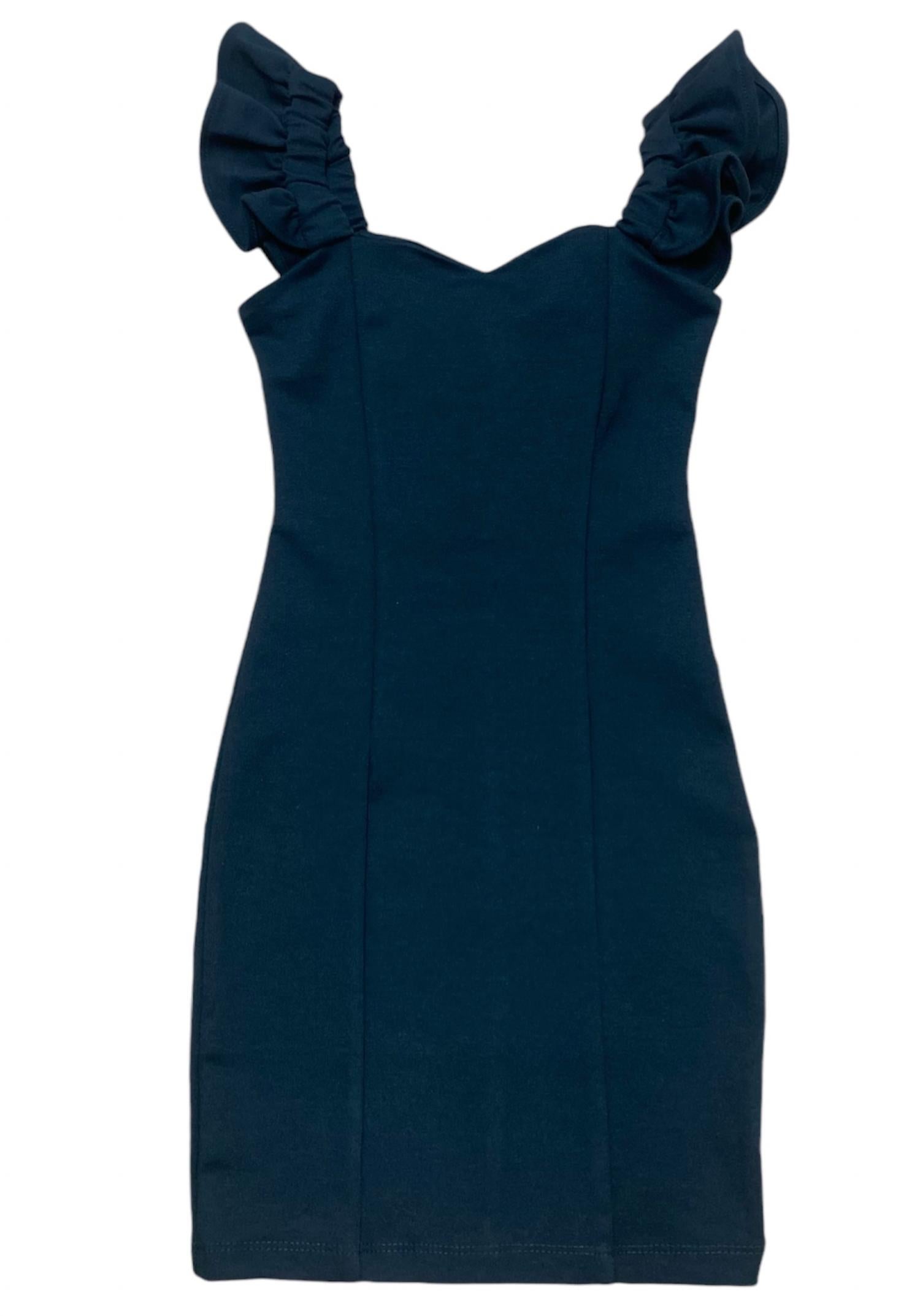 

Черное платье без рукавов для девочек-подростков If So