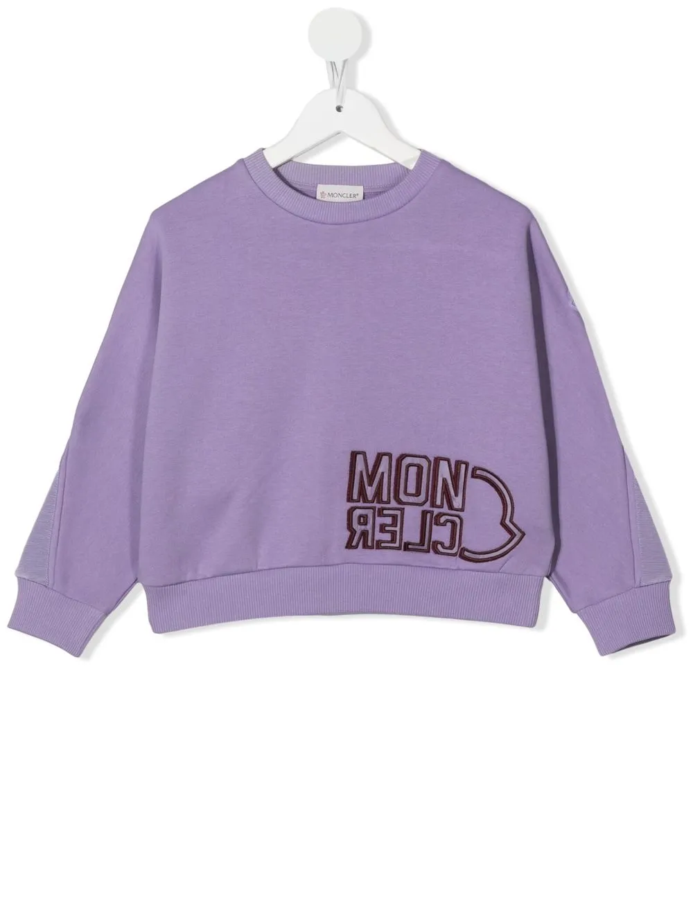 

Толстовка с логотипом Moncler Enfant, фиолетовый