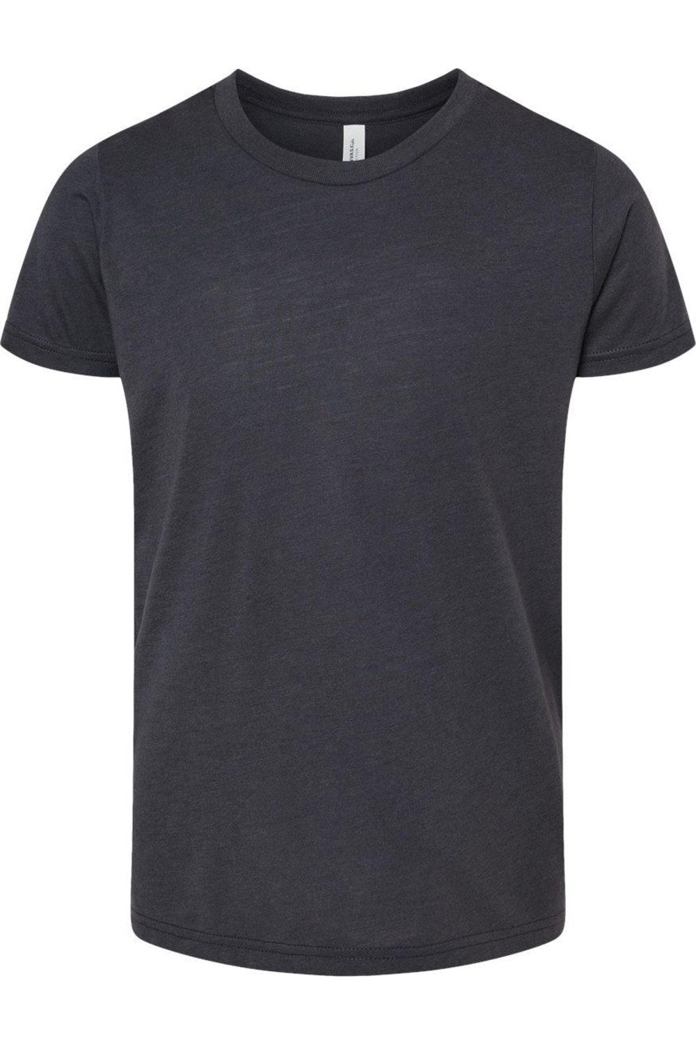 

Футболка BELLA + CANVAS Youth Triblend, цвет solid dark grey triblend