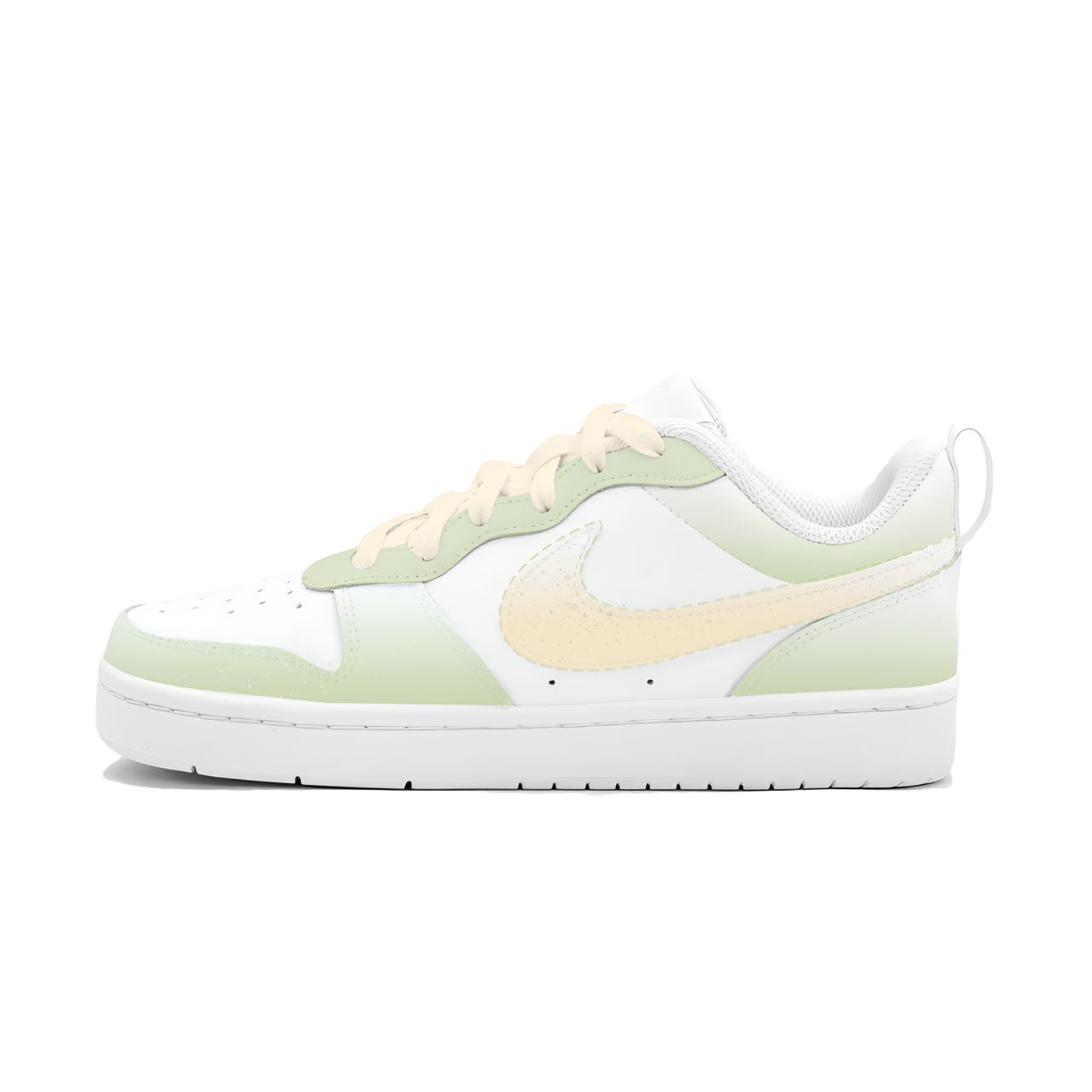 

Детские скейтерские кроссовки Court Borough для младших школьников Nike, светло-зеленый