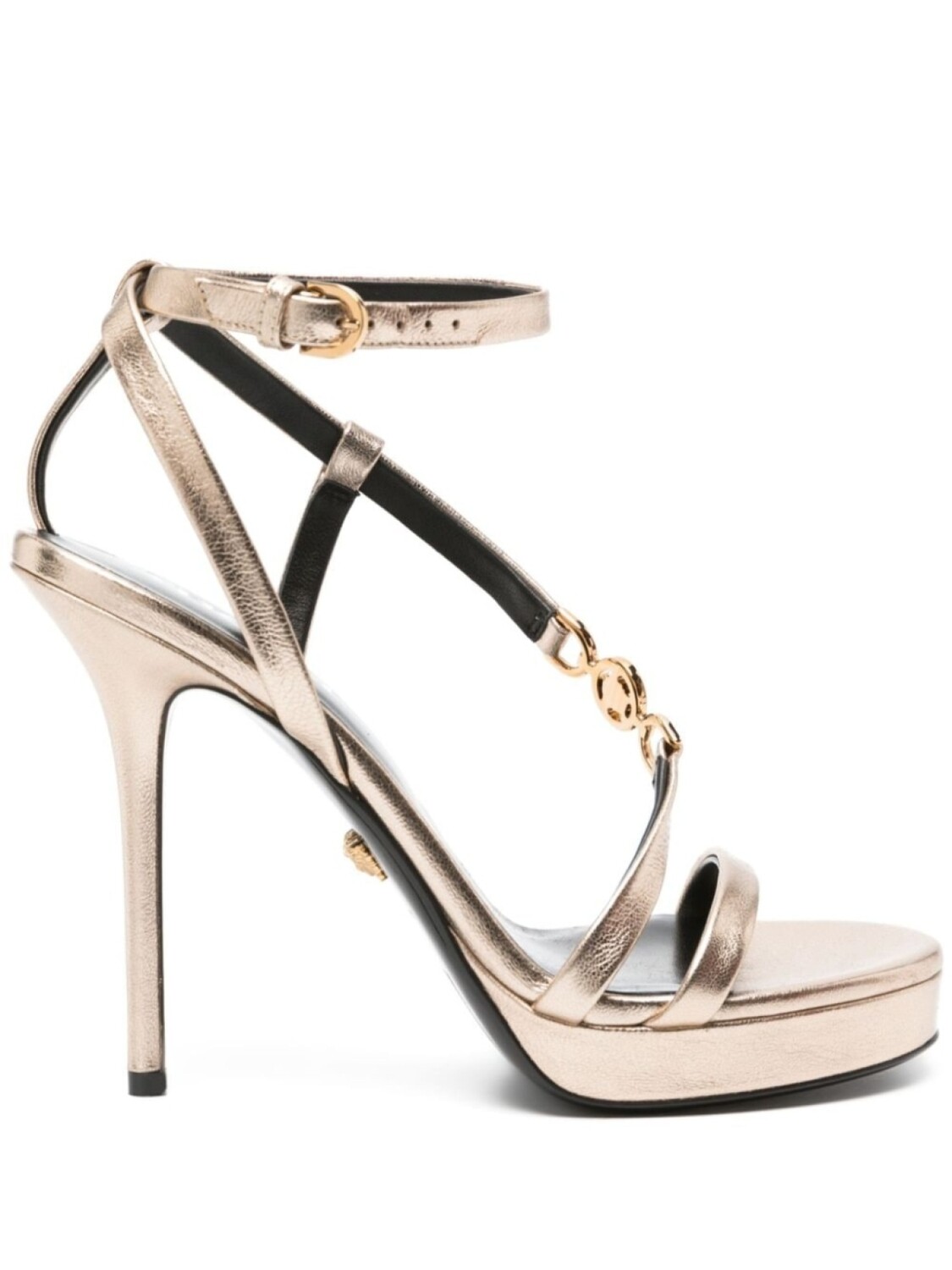 

Versace босоножки Crystal Medusa 110, золотистый