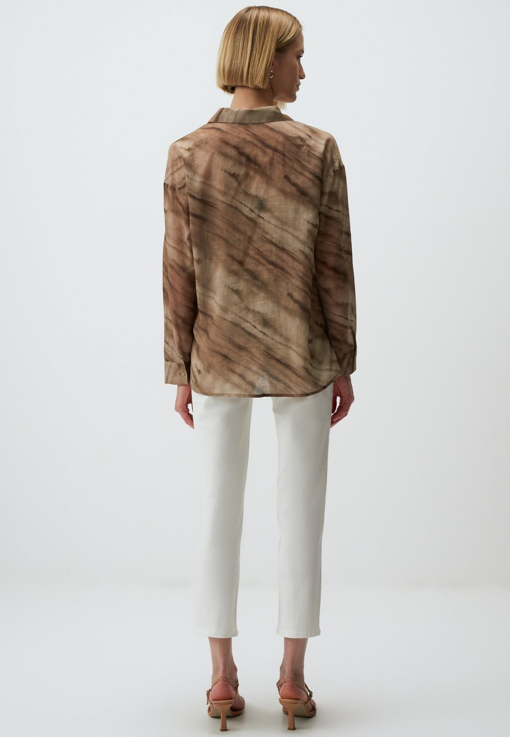 

Блузка на пуговицах LONG SLEEVE Jimmy Key, мультиколор