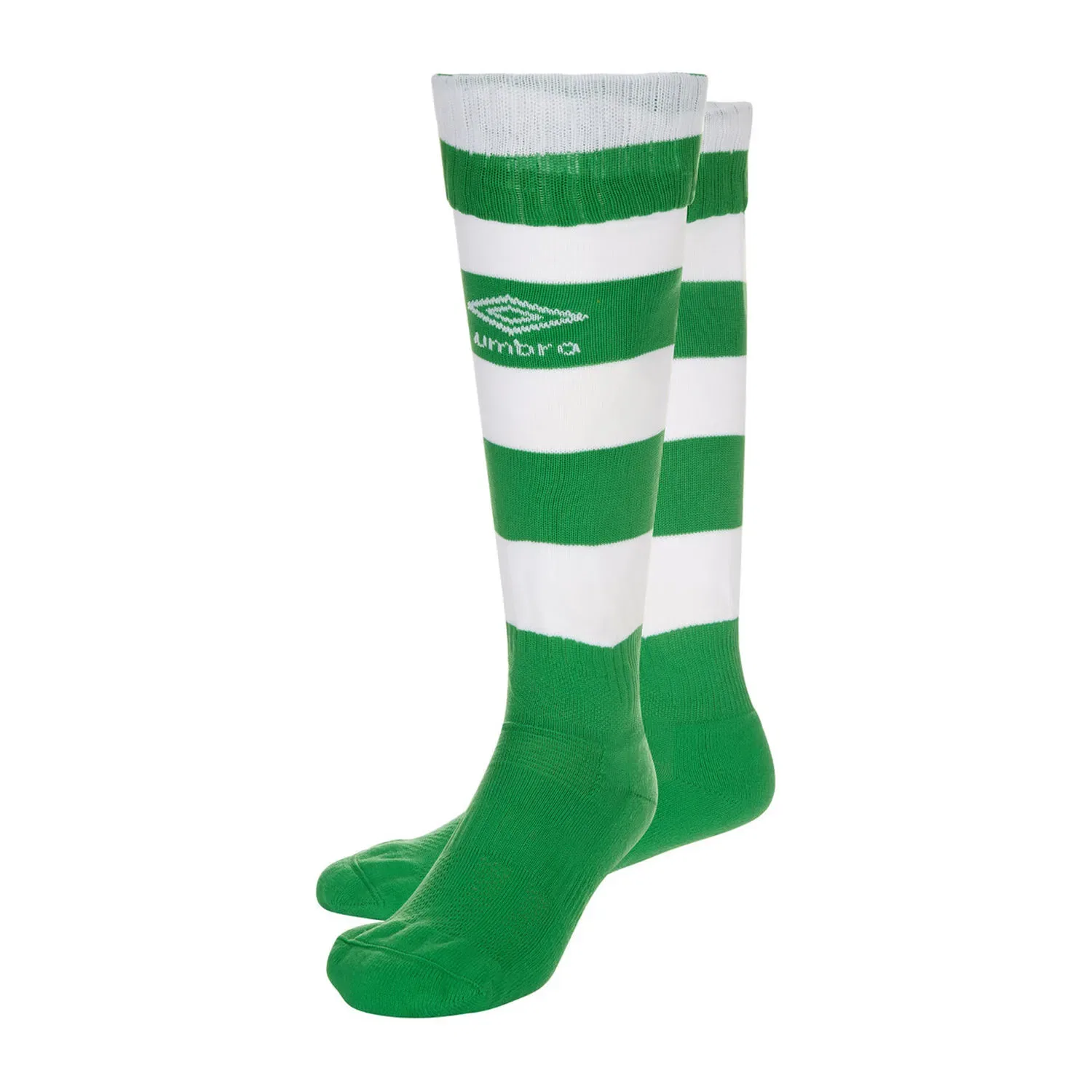 Носки Umbro Hoop Stripe, зеленый — фото 2