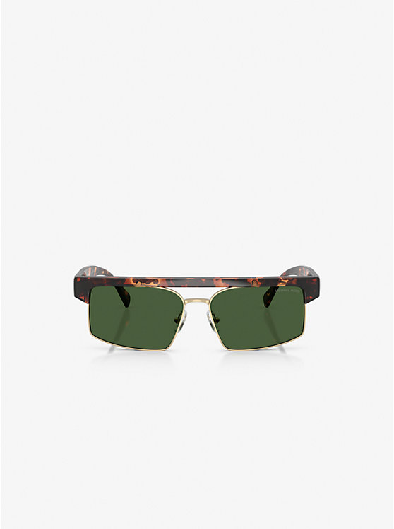 

Солнцезащитные очки Saint Lucia Michael Kors, коричневый