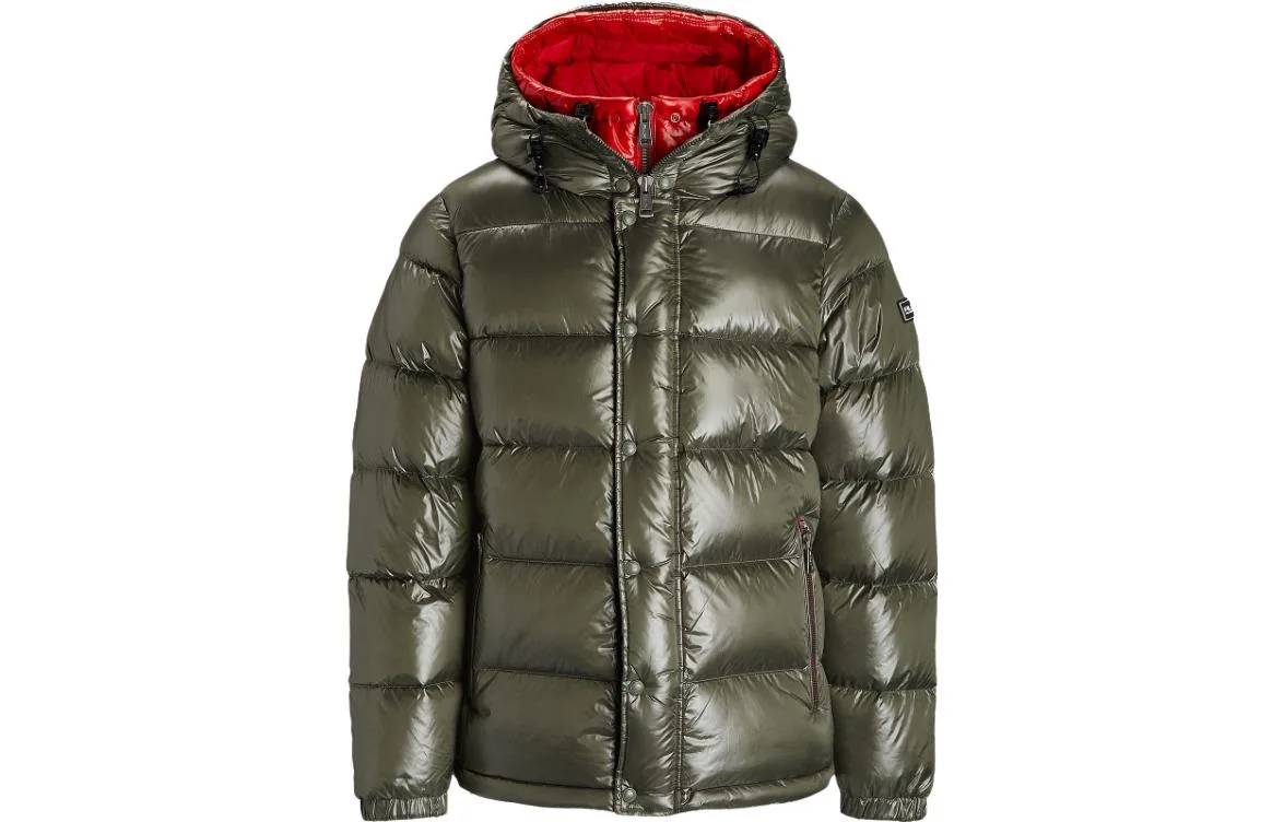 Пуховик мужской Polo Ralph Lauren, зеленый