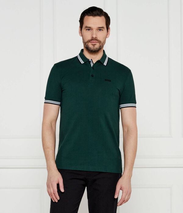 

Рубашка поло Regular fit Boss Green, зеленый