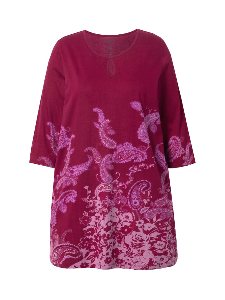 

Футболка Ulla Popken, цвет mauve
