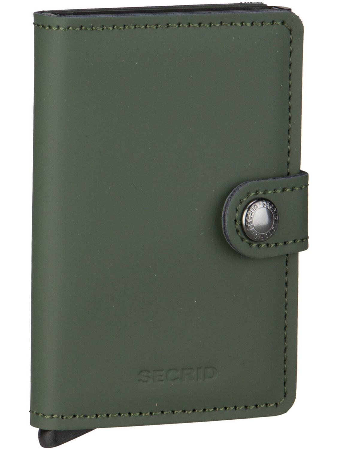 

Кошелек Secrid Mini Matte, зеленый черный
