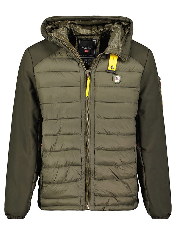 

Geographical Norway Стеганая куртка "Абатор" цвета хаки