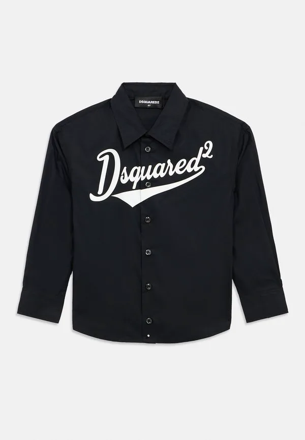 Блузка унисекс на пуговицах Dsquared2, Black