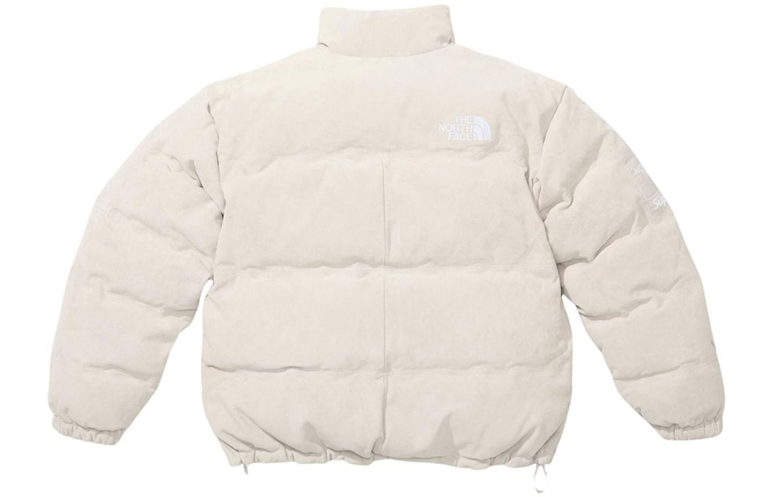 

Supreme Куртка The North Face Suede Nuptse, Ecru