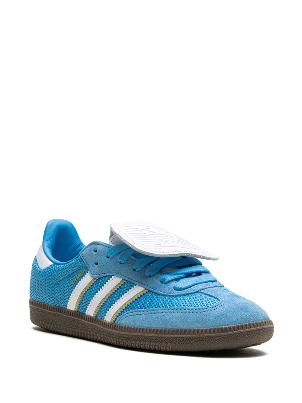 Кроссовки Samba Lt Blue Burst Adidas, синий — фото 2
