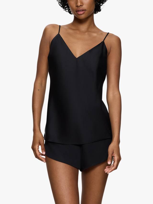 

Шелковая соблазнительная короткая ночная сорочка Triumph, Black