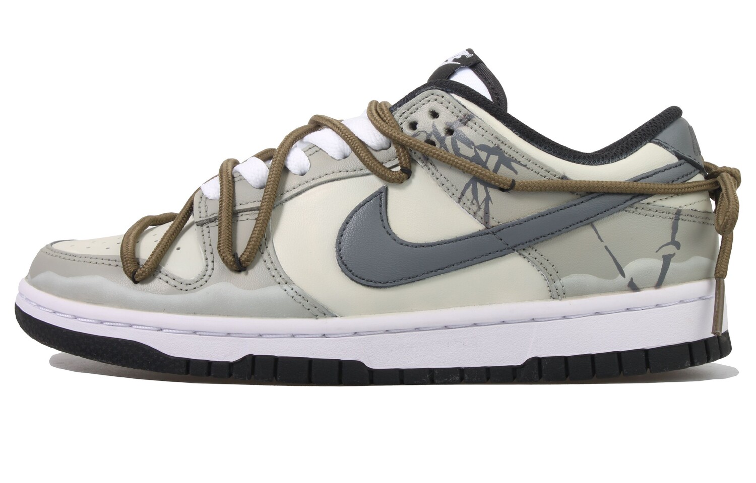 

Кроссовки для скейтбординга Dunk женские с низким верхом, зеленый Nike