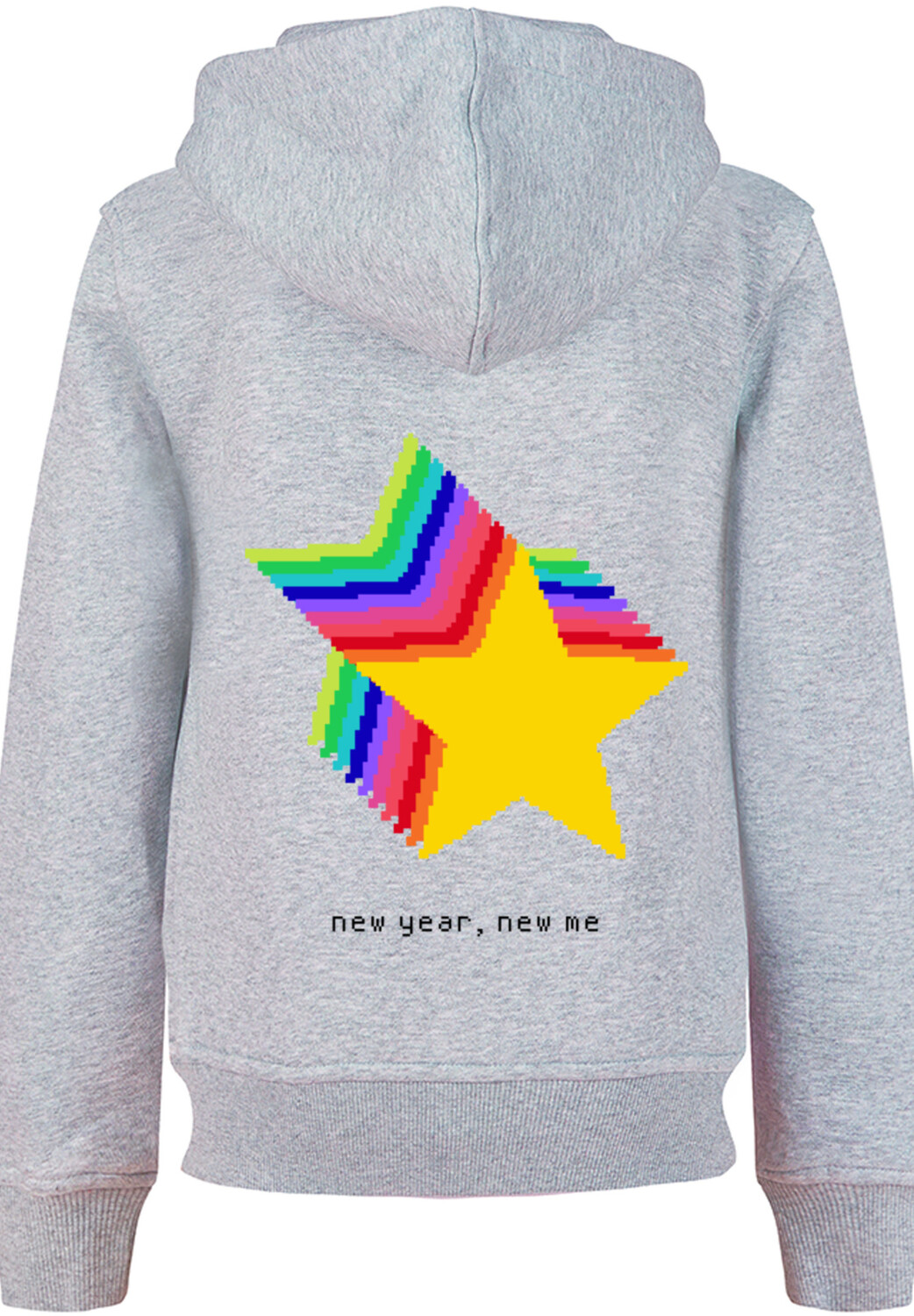 

Пуловер F4NT4STIC Hoodie SIlvester Party Happy People Only, цвет grau meliert