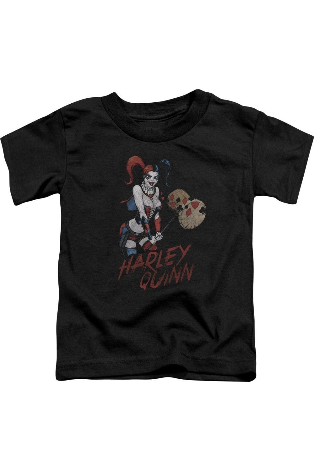 

Футболка с коротким рукавом для малышей Harley Hammer из Justice League of America Gildan, черный