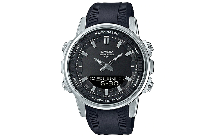 

CASIO Мужские ПЛАТЬЯ, черные часы AMW-880-1AV