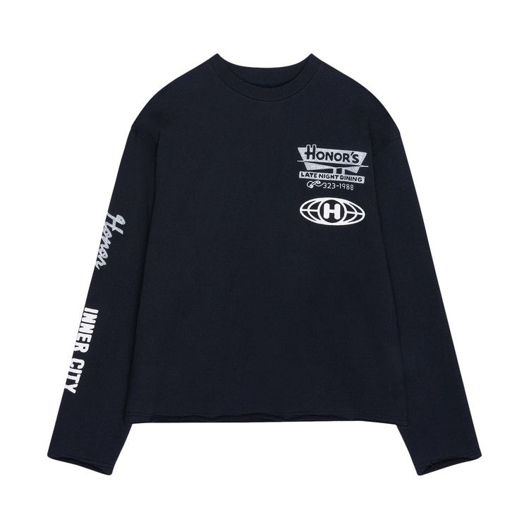 

Топ Honor The Gift Mixed Logo Long-Sleeve Crewneck 'Black'