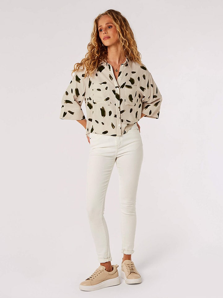 

Apricot Блузка кремового/черного цвета