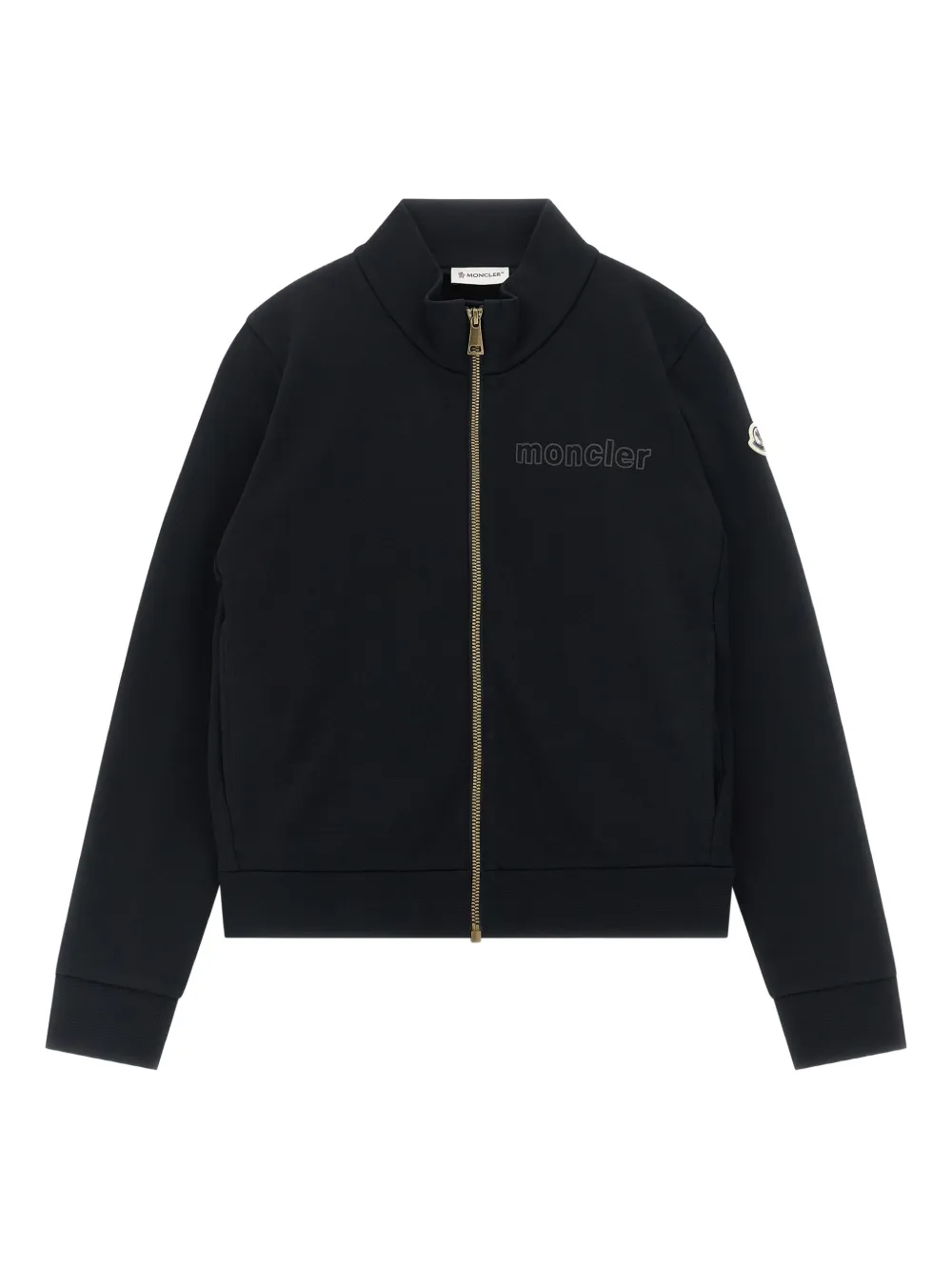 

Спортивный костюм с принтом логотипа Moncler Enfant, черный