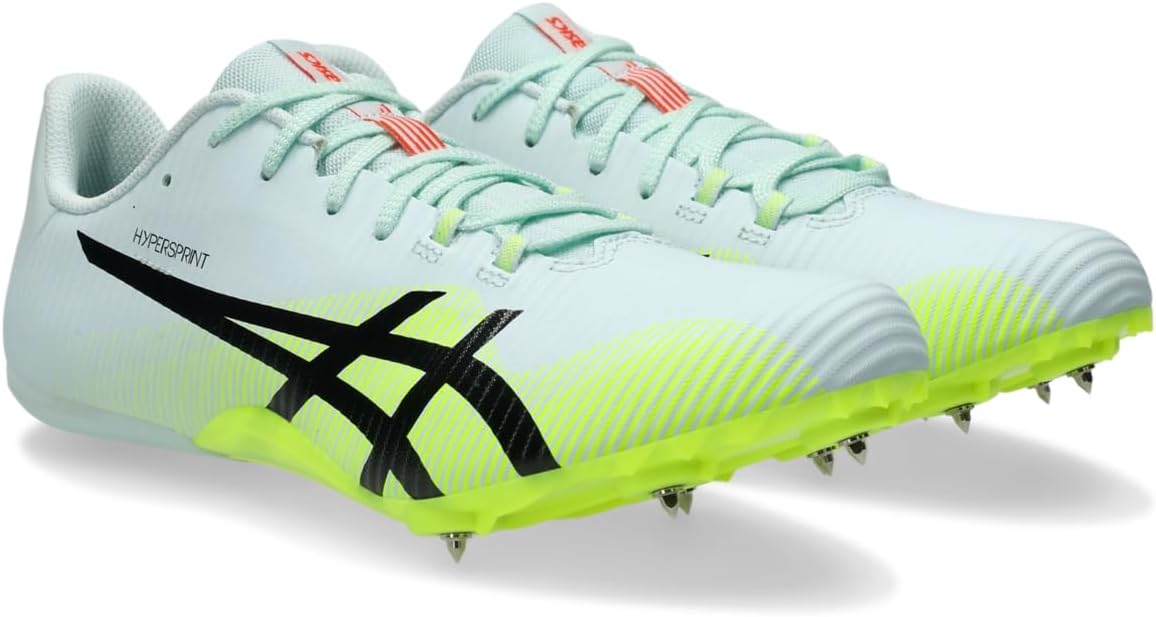 Кроссовки для легкоатлетического трека Asics Hypersprint 8 унисекс, черный — фото 2