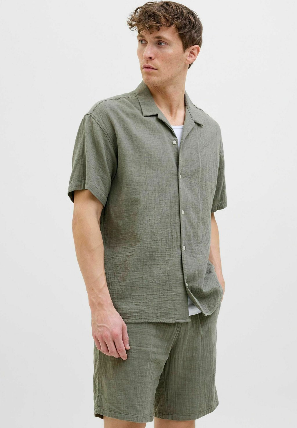 

Рубашка RELAXED FIT Jack & Jones, зеленый