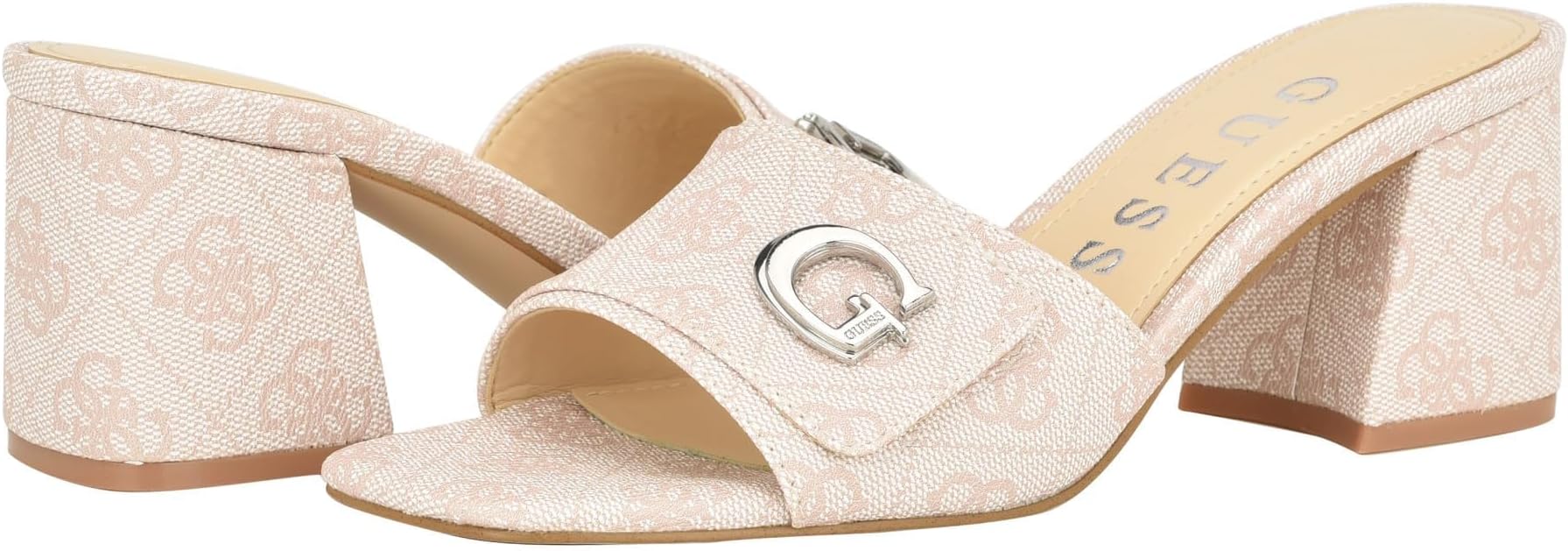 

Туфли GUESS Gallai, цвет Light Pink Logo