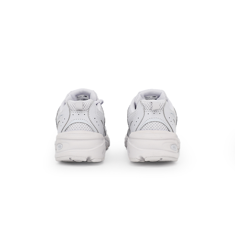 Детские кроссовки NB 530 с амортизацией и воздухопроницаемостью New Balance, серый/синий — фото 4