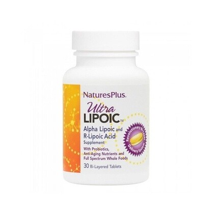 

Ультра липоевые двухслойные таблетки 30 шт., Nature'S Plus
