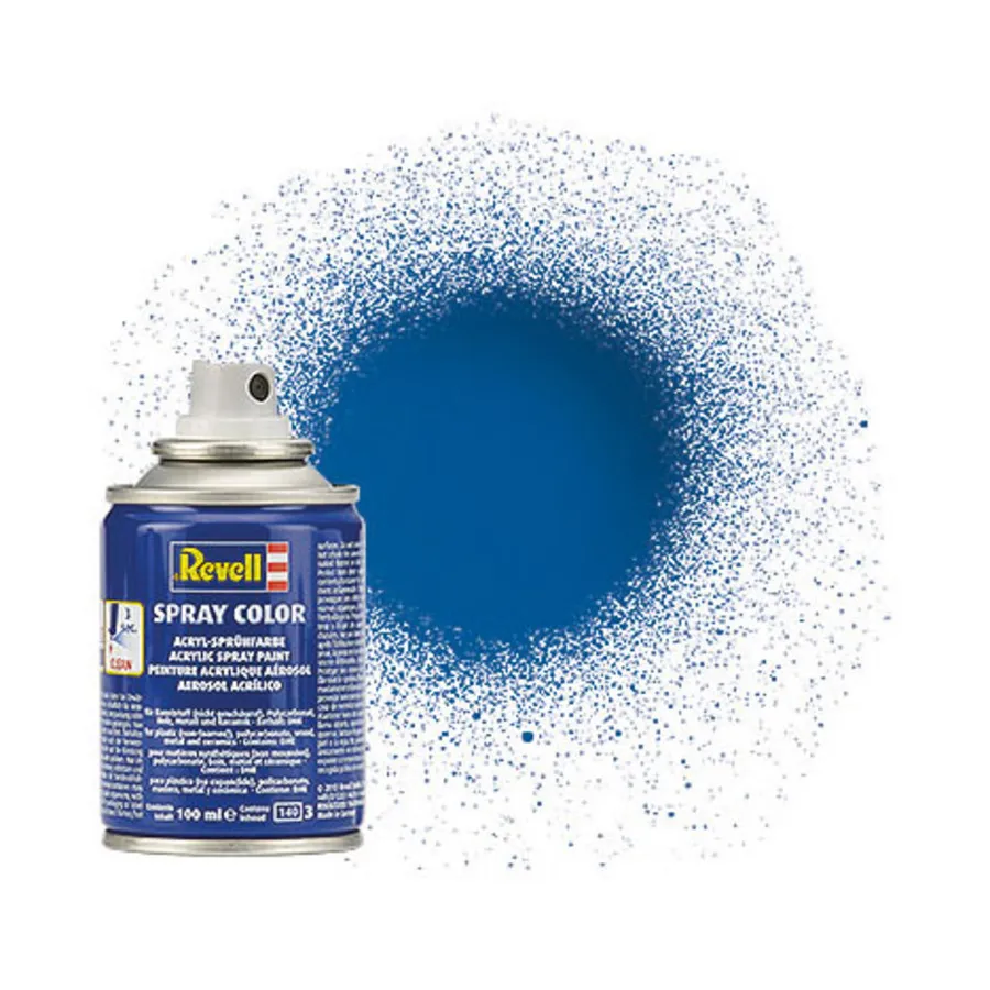 

Синий глянец, Paints - Spray Color (Revell)